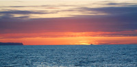 Sunset over Niʻihau, the Forbidden Isle