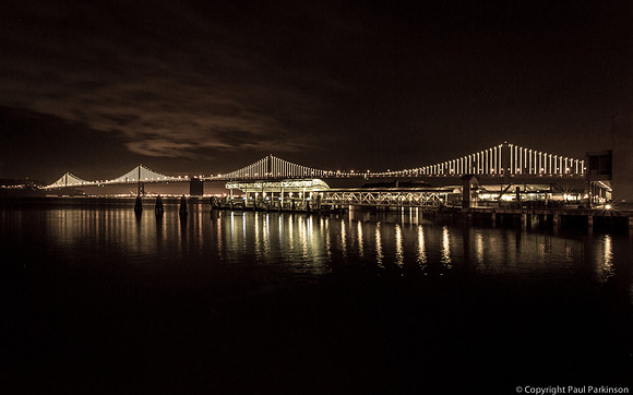 New San Francisco Bay Bridge from Pier 1 (2015)