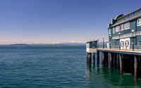 Seattle Aquarium and Elliott Bay