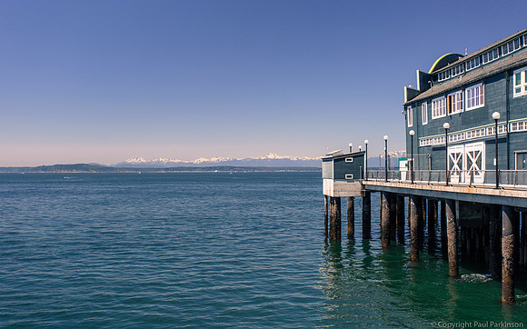 Seattle Aquarium and Elliott Bay