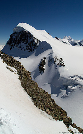Breithorn (4,164m) from Klein Matterhorn (3,883m)