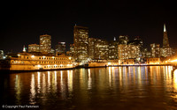 San Francisco Ferry Terminal and Skyline from Pier 1