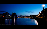 Millenium Bridge Gateshead (Aperture Toy Camera filter)