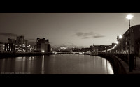 Millenium Bridge Gateshead (Aperture Sepia filter)