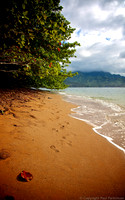 Hanalei Bay beach, Kauai