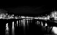 Dublin and River Liffey from O'Connell Bridge