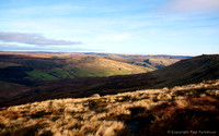 December early morning from Kinder Scout, Peak District