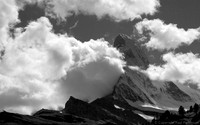 Matterhorn (4,478m) in cloud