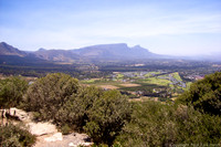 View of Table Mountain and Cape Town