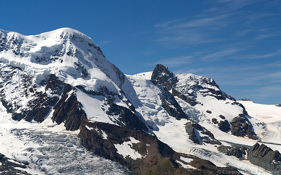 Breithorn (4,164m) & Klein Matterhorn (3,883m) from Gornergrat (3,089m)