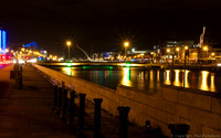Talbot Memorial Bridge and Samuel Beckett Bridge