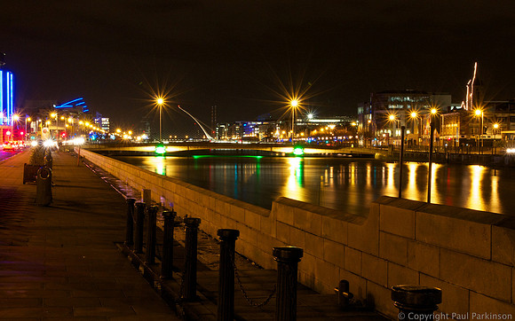 Talbot Memorial Bridge and Samuel Beckett Bridge