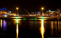 Talbot Memorial Bridge with Samuel Beckett Bridge in background