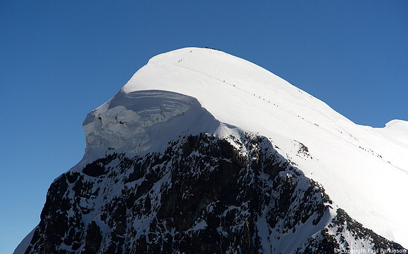 Snow climb of Breithorn (4,164m)